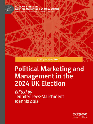 cover image of Political Marketing and Management in the 2024 UK Election